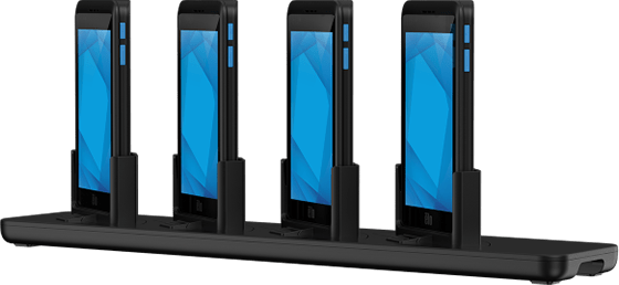 Carica batterie per dispositivi 4 slot dc10 immagine 02