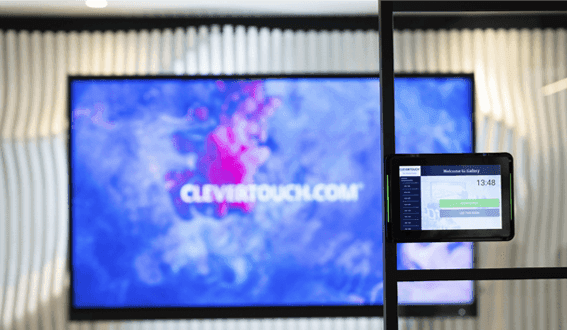Room booking Clevertouch