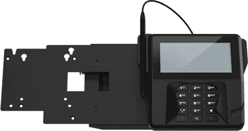 Telaio / staffa per sistemi di pagamento EMV