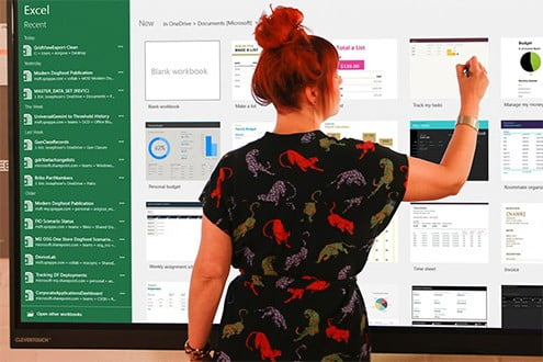 Office 365 su clevertouch immagine