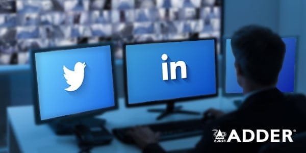 adder, social, control room, sale controllo