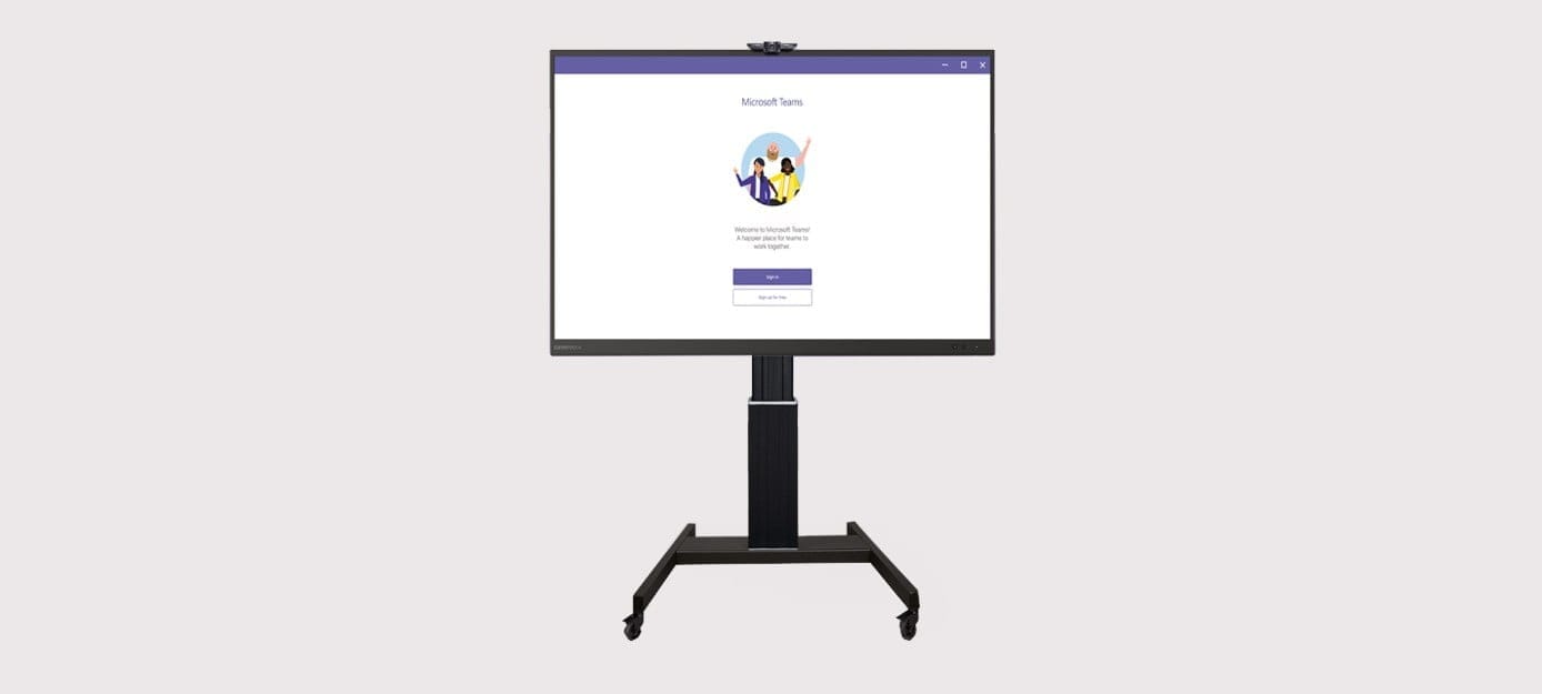 Sistemi di montaggio per monitor e touch monitor per scuole