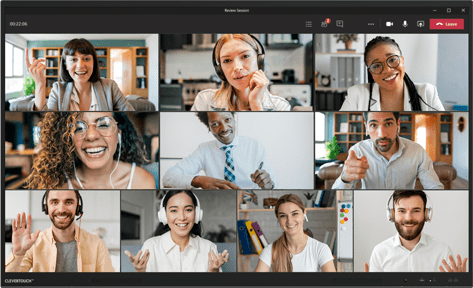 Monitor touchscreen Clevertouch Serie IMPACT Lux per le aziende