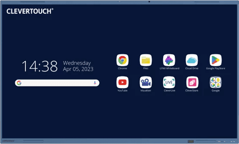 Monitor touchscreen Clevertouch Serie IMPACT Lux per le aziende