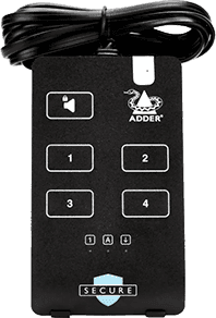 Adder secure remote control unit