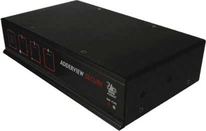 ADDERView Secure digitale standard