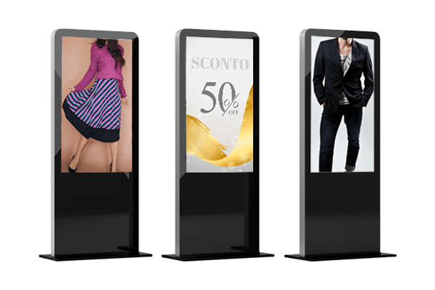 Digital signage nei negozi e catene franchising. Chioschi interattivi