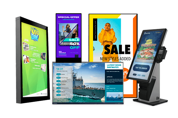 Digital signage per centri commerciali