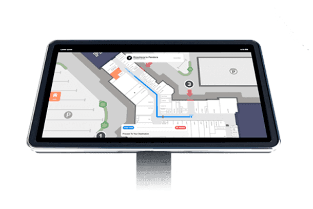 Digital signage per centri commerciali