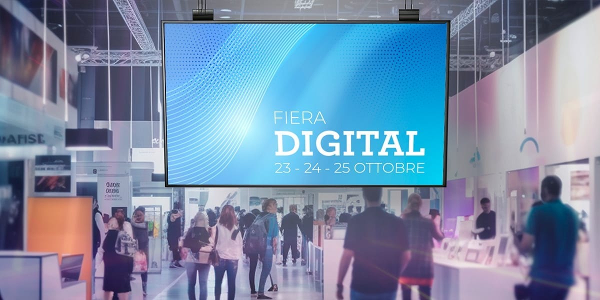 Soluzioni digital signage per fiere e congressi