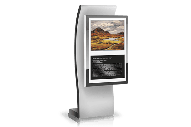 Digital signage musei