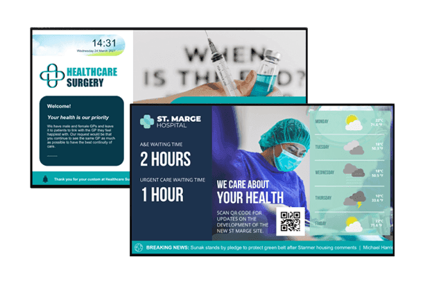 Digital signage ospedali ed enti pubblici