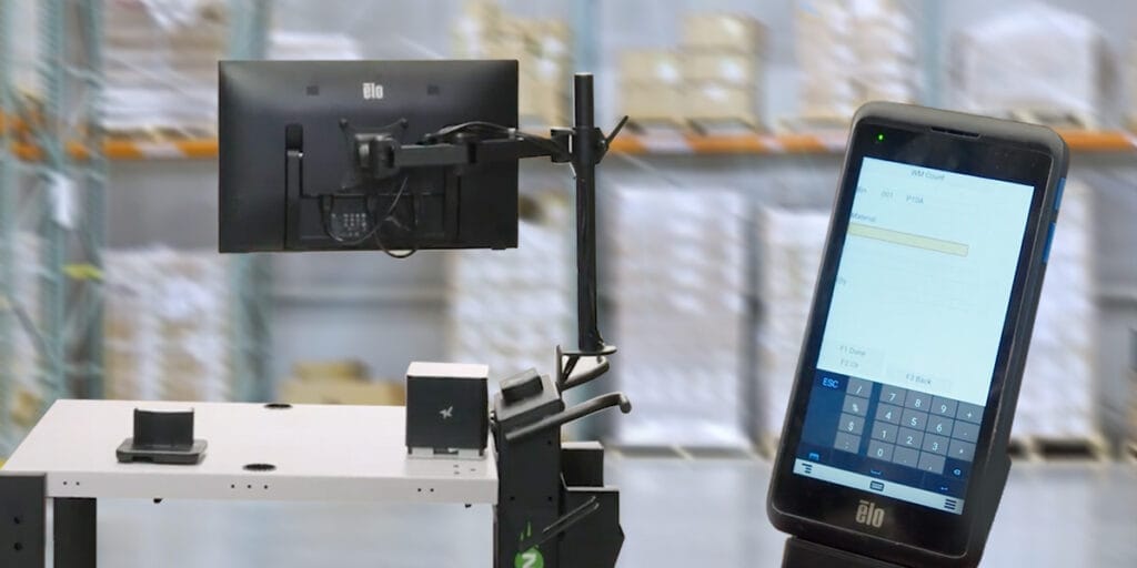 touchscreen elo aumenta efficienza magazzino