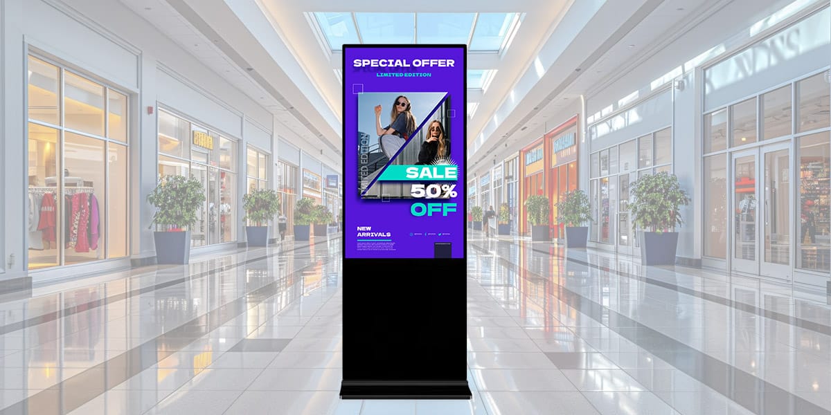 Digital Signage centri commerciali