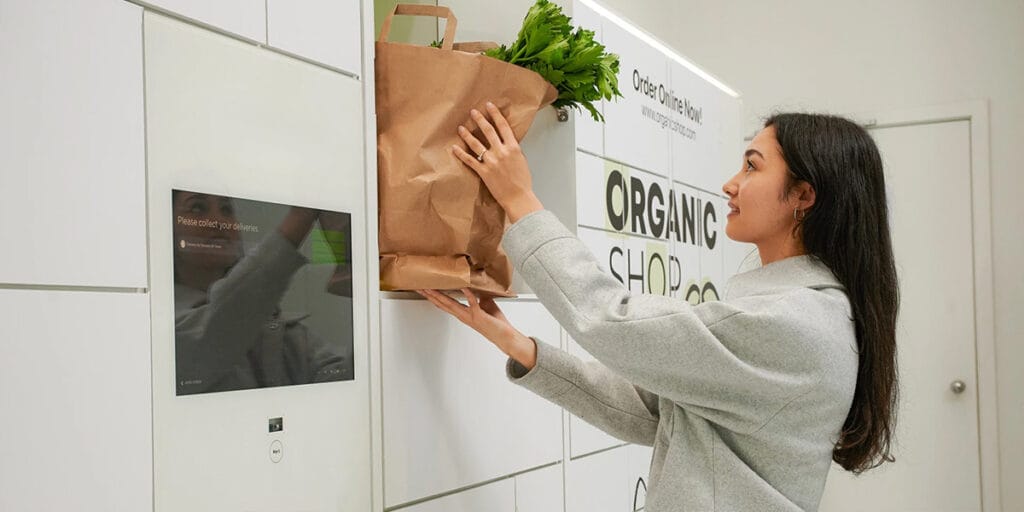 Click and collect - Touchscreen Elo