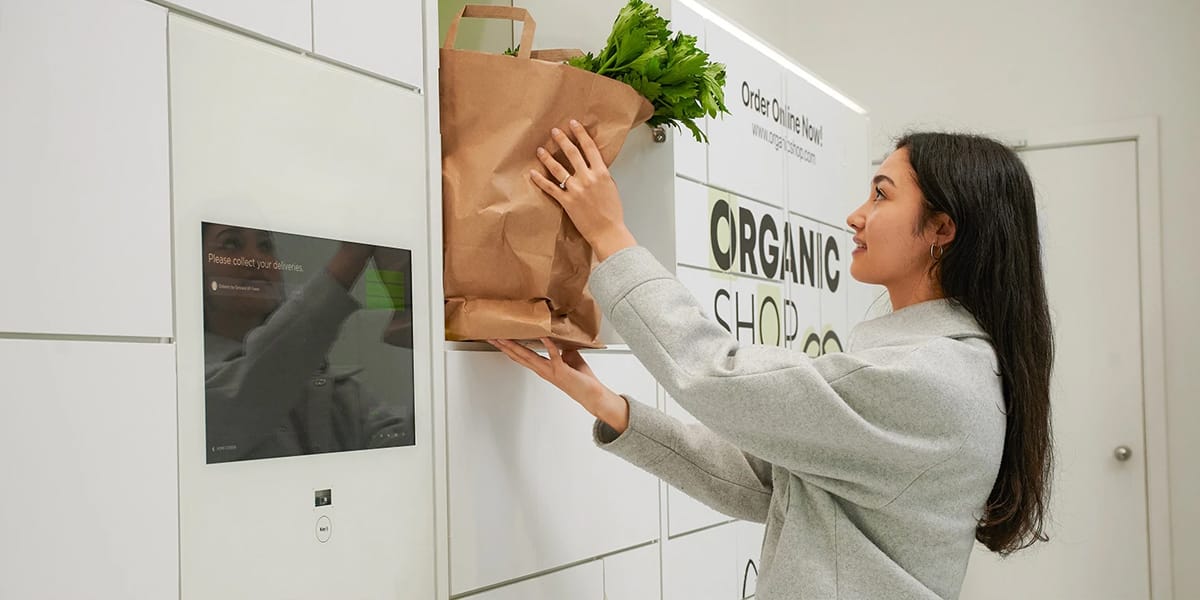 Click and collect - Touchscreen Elo