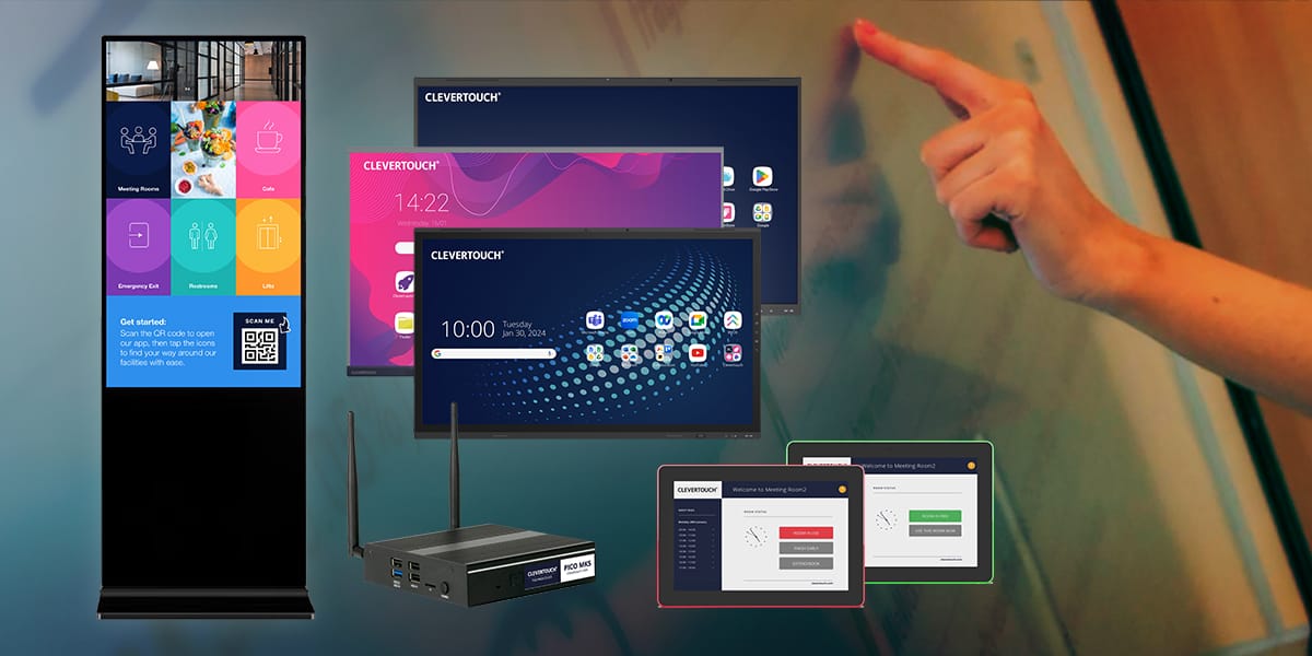 Soluzioni Clevertouch - Monitor interattivi e digital signage