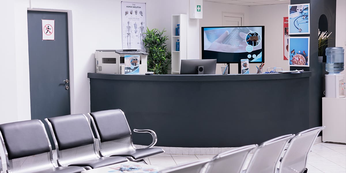 Digital signage ospedali - sale d'attesa