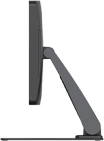 Touchmonitor Microtouch M1-156DT-A1 - vista laterale