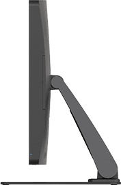 Touchmonitor Microtouch M1-215DT-A1 - vista laterale