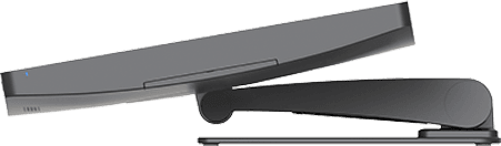 Touchmonitor Microtouch M1-215DT-A1 - vista piegato