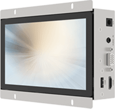 Touchmonitor Microtouch OF-070P-A1 - Touch monitor da incasso vista laterale